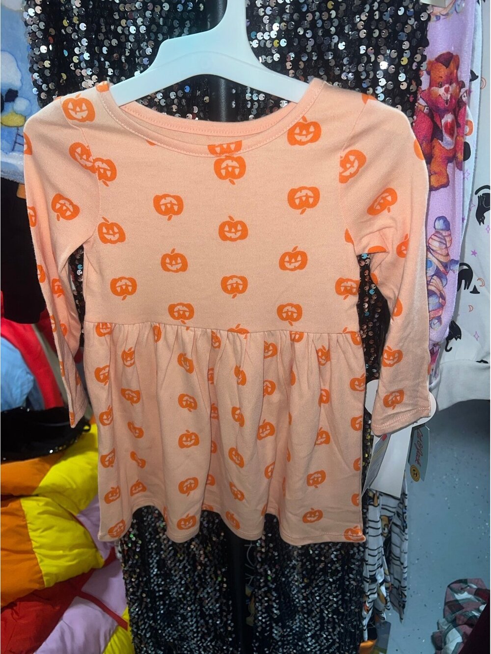 Girls Halloween pumpkin dress size 2t